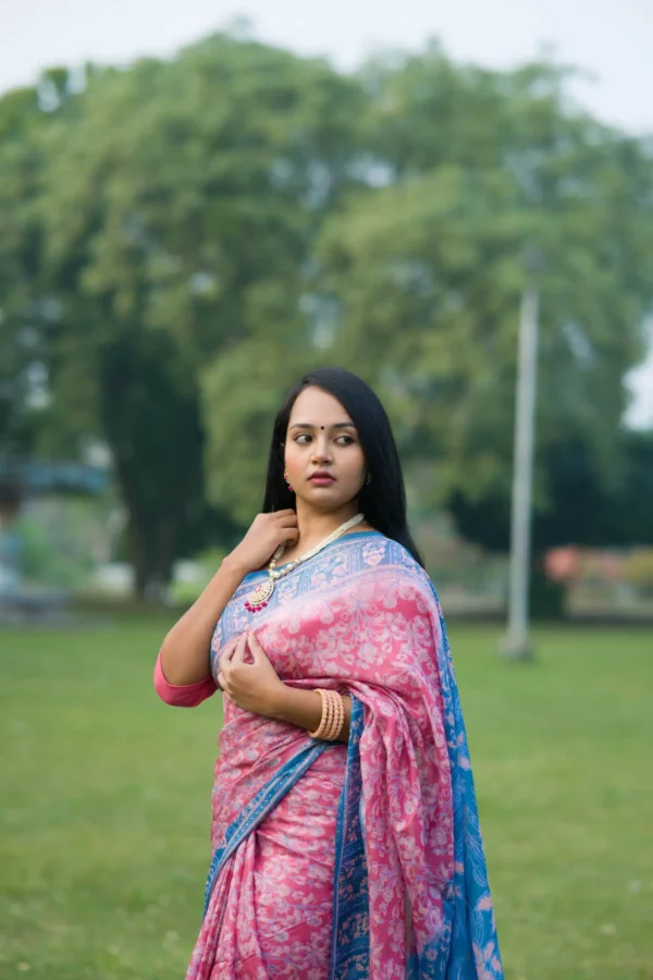 Rajshahi silk saree