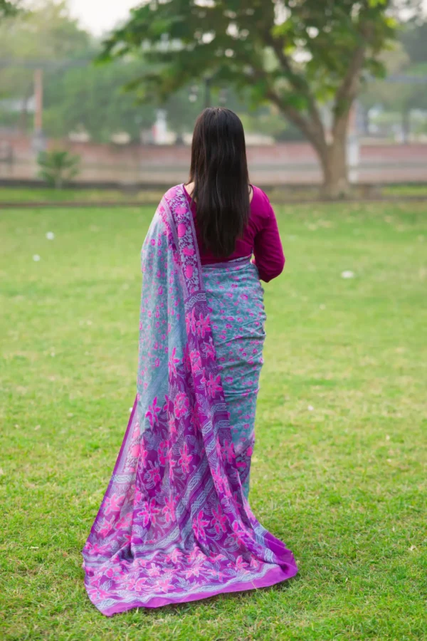 Rajshahi silk saree