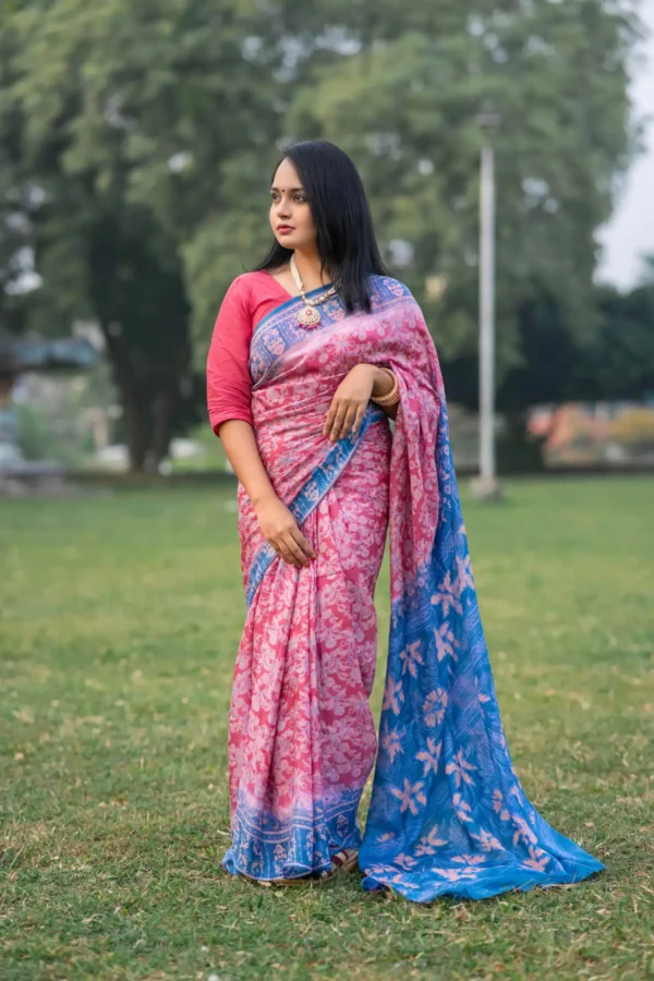 Rajshahi silk saree