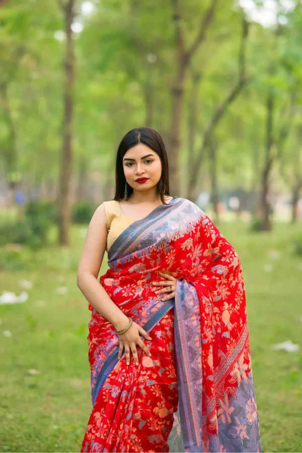 Rajshahi silk saree