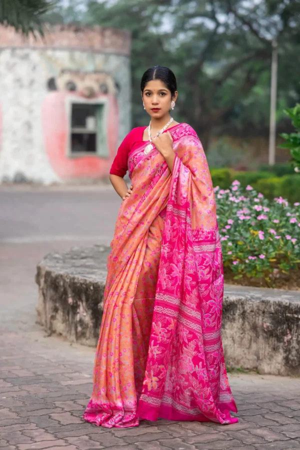 Rajshahi silk saree