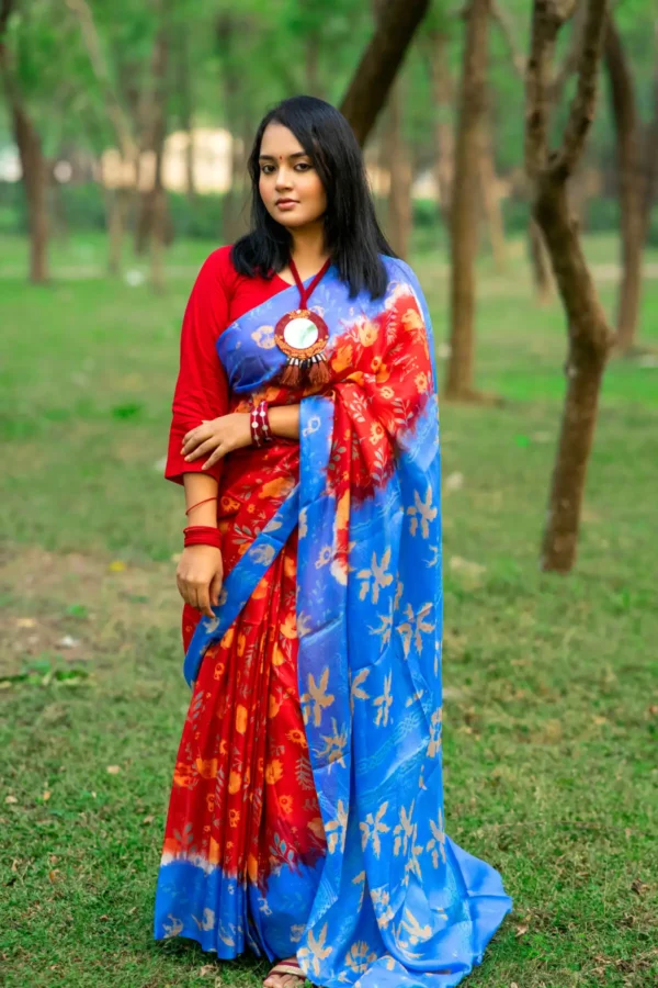 Rajshahi silk saree