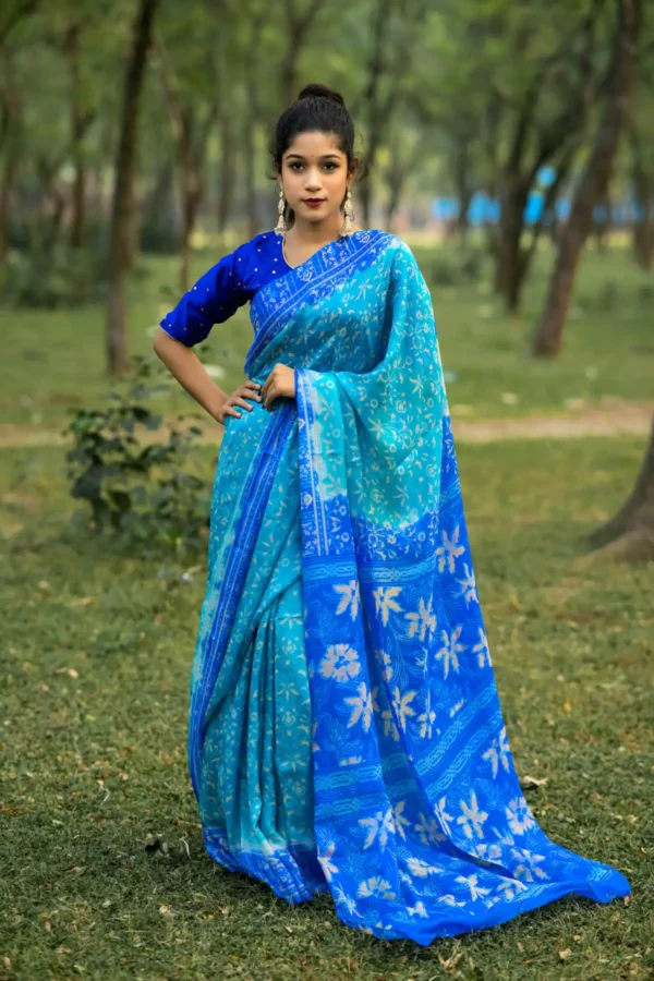 Rajshahi silk saree