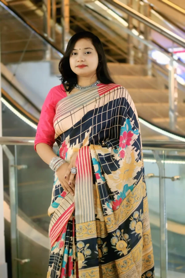 RAJSHAHI SILK SAREE D-14