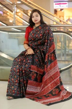 rajshahi silk saree d-11