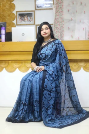 rajshahi silk saree