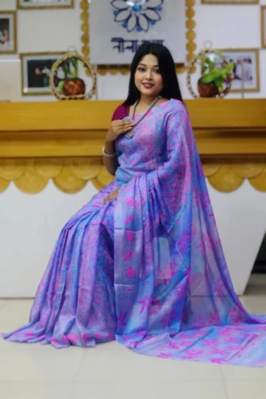 Rajshahi silk saree