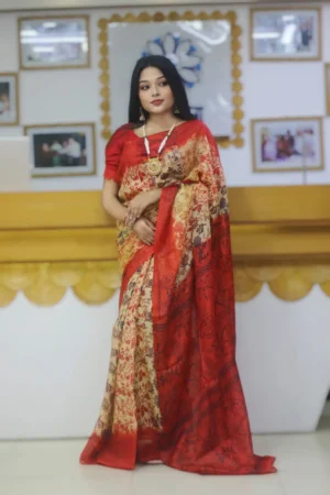 rajshahi silk saree