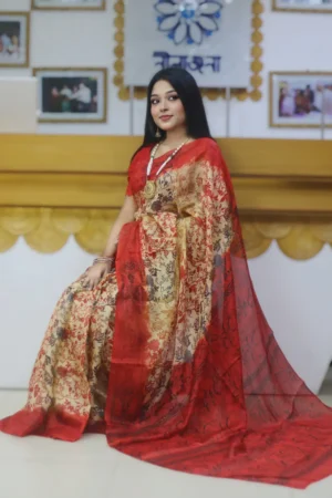 rajshahi silk saree