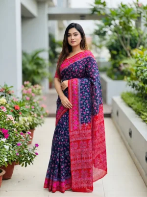 RAJSHAHI SILK SAREE D-54