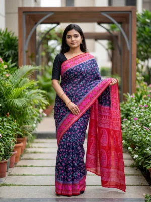 RAJSHAHI SILK SAREE D-54