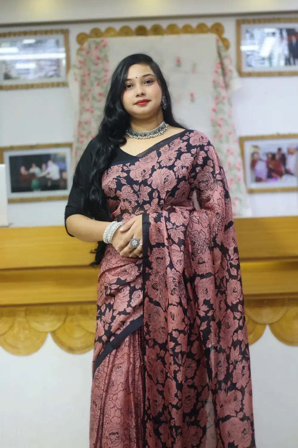 rajshahi silk saree